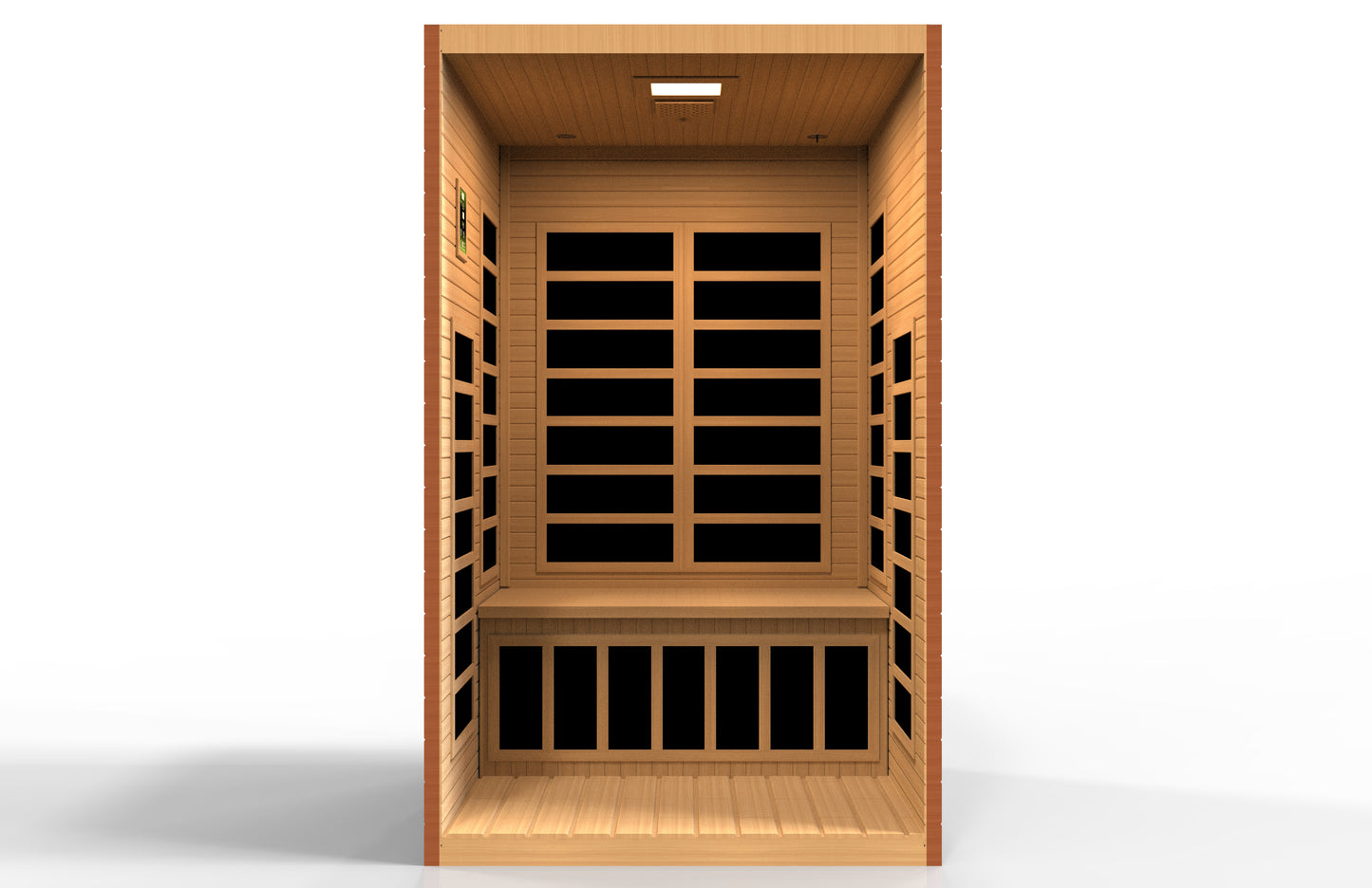 Ultra Low EMF 2-Person Dynamic "Santiago Elite" FAR Infrared Sauna