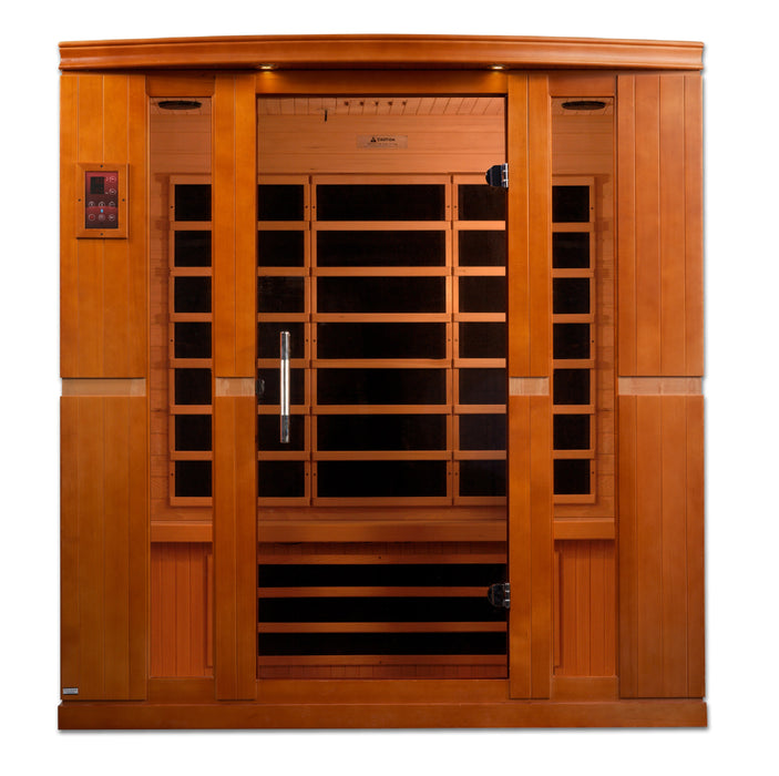 Low EMF 4-Person Dynamic "Bergamo" Infrared Sauna