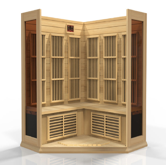 Low EMF 3-Person Maxxus FAR Infrared Sauna