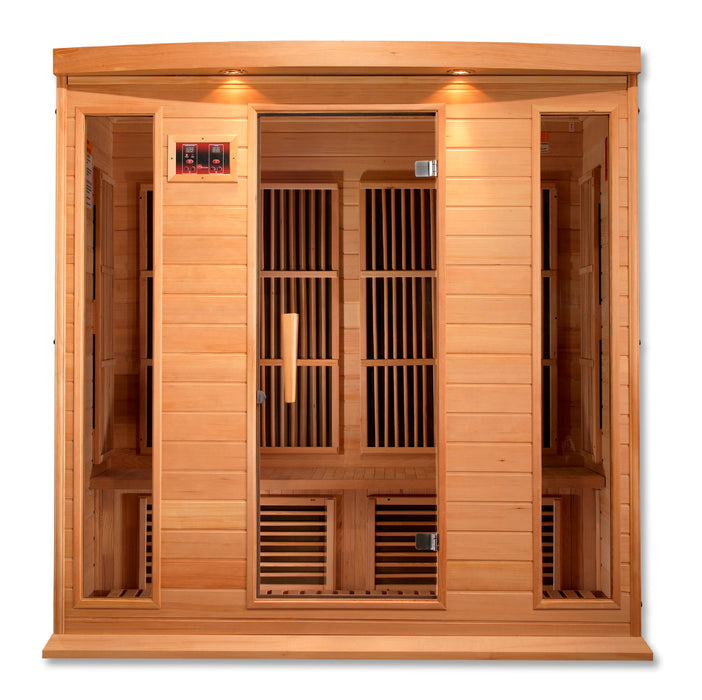 Low EMF 4-Person Maxxus FAR Infrared Sauna
