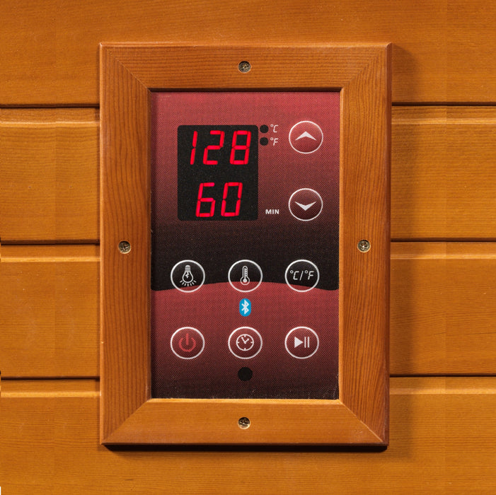 Low EMF  2-Person Dynamic "Vittoria" FAR Infrared Sauna