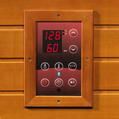 Low EMF  2-Person Dynamic "San Marino" FAR Infrared Sauna