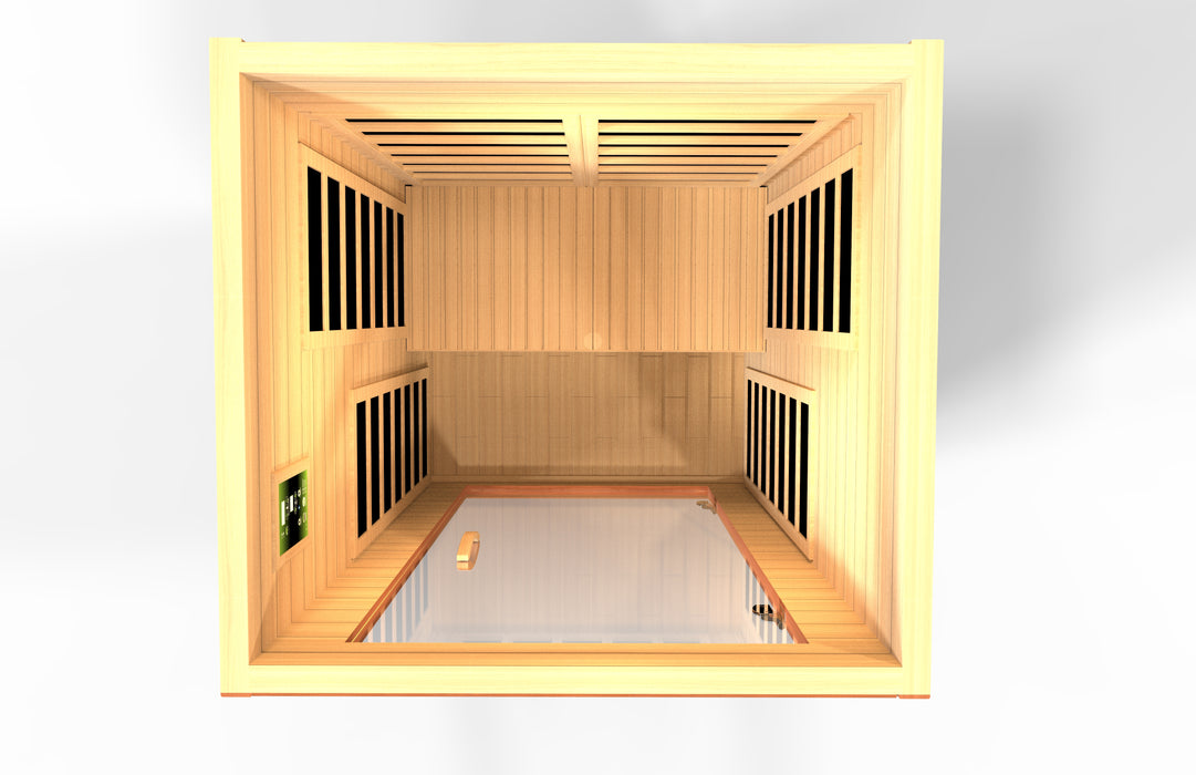 Ultra Low EMF  2-Person Dynamic "Avila Elite" FAR Infrared Sauna