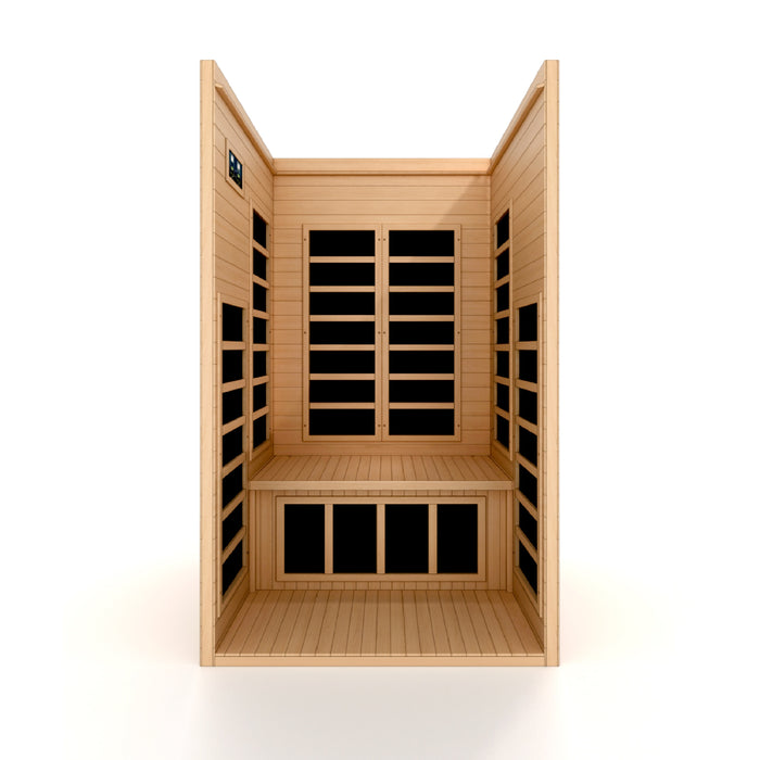 Low EMF  1-Person Dynamic "Gracia" Infrared Sauna