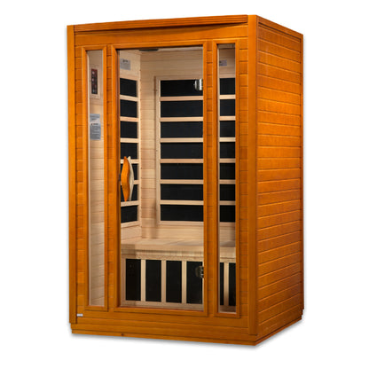 Low EMF  2-Person Dynamic "San Marino" FAR Infrared Sauna