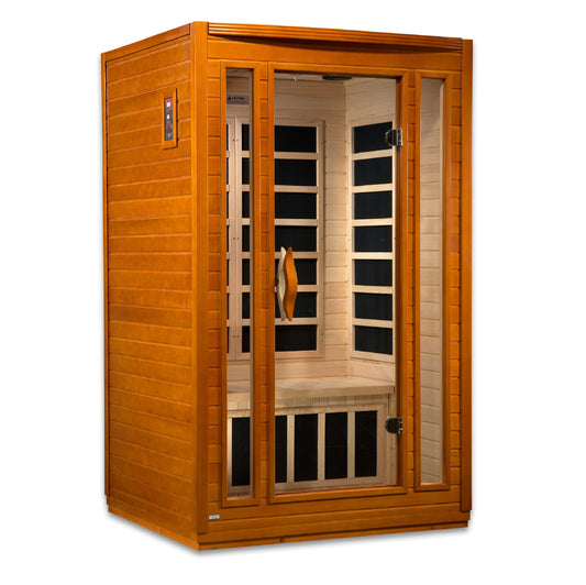 Ultra Low EMF  2-Person Dynamic "San Marino Elite" FAR Infrared Sauna