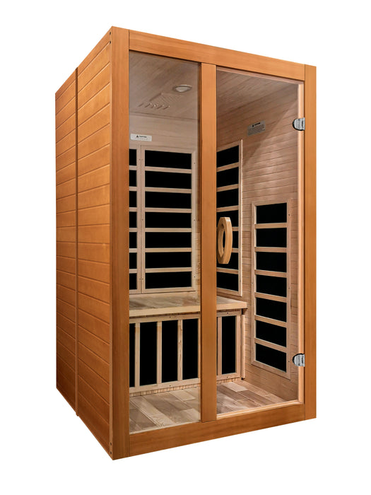 Ultra Low EMF  2-Person Dynamic "Santiago Elite" FAR Infrared Sauna