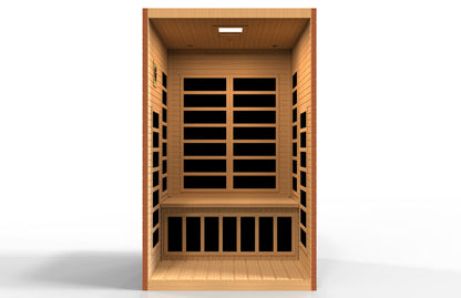 Ultra Low EMF  2-Person Dynamic "Santiago Elite" FAR Infrared Sauna