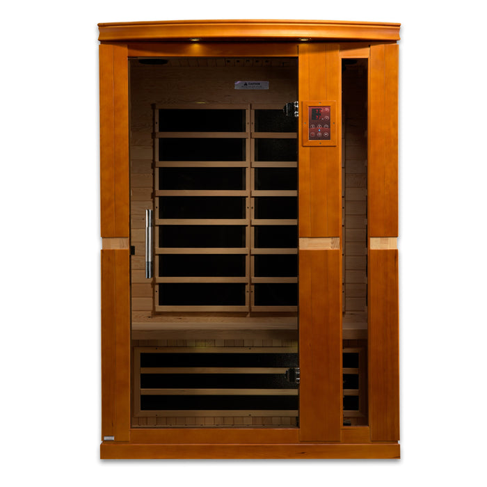Low EMF  2-Person Dynamic "Vittoria" FAR Infrared Sauna