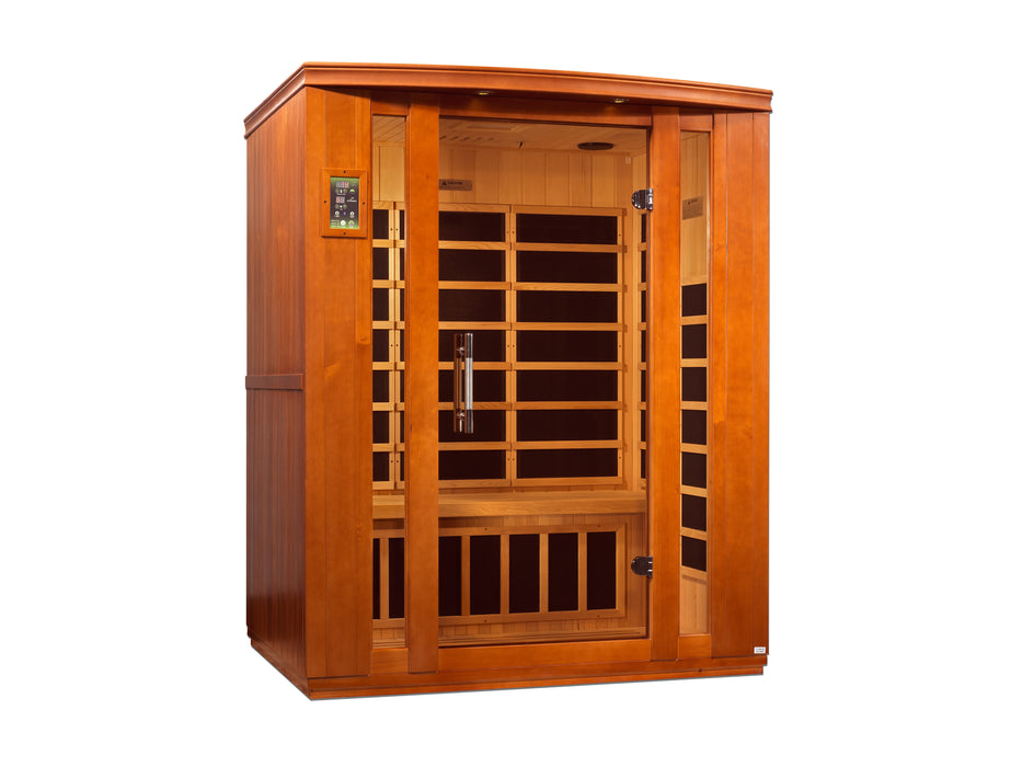 Low EMF  3-Person Dynamic "Bellagio" Infrared Sauna