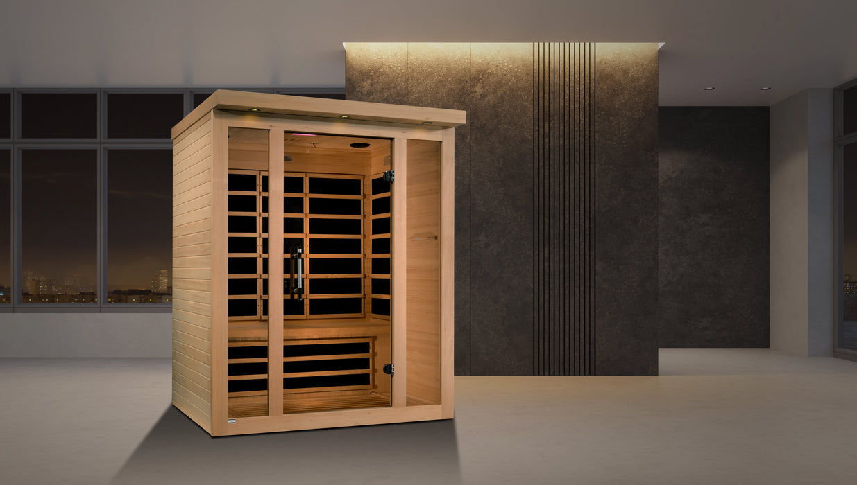 Ultra Low EMF  3-Person Dynamic "Vila" FAR Infrared Sauna