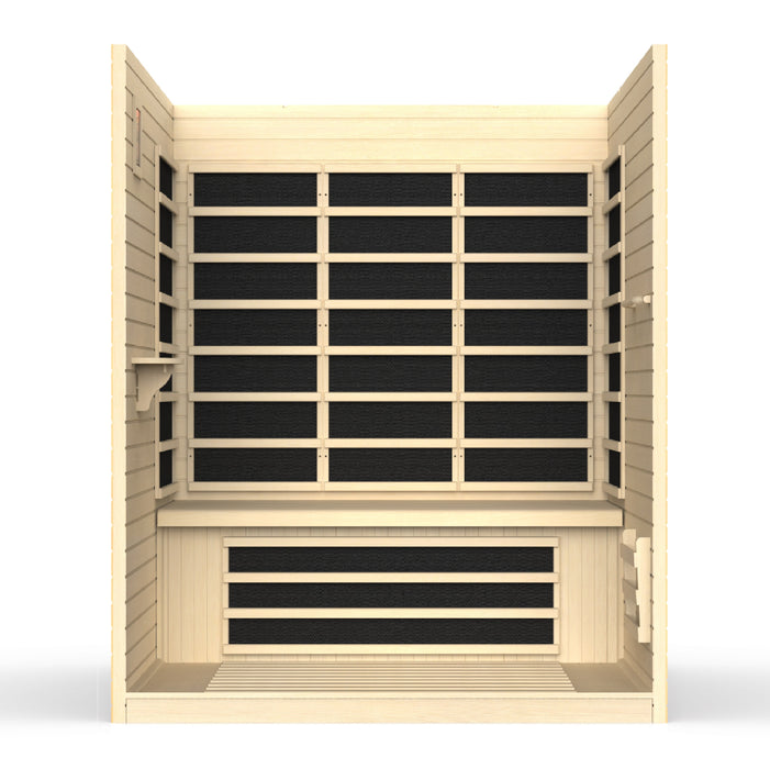 Ultra Low EMF  3-Person Dynamic "Vila" FAR Infrared Sauna