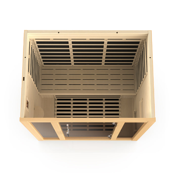 Ultra Low EMF  3-Person Dynamic "Vila" FAR Infrared Sauna