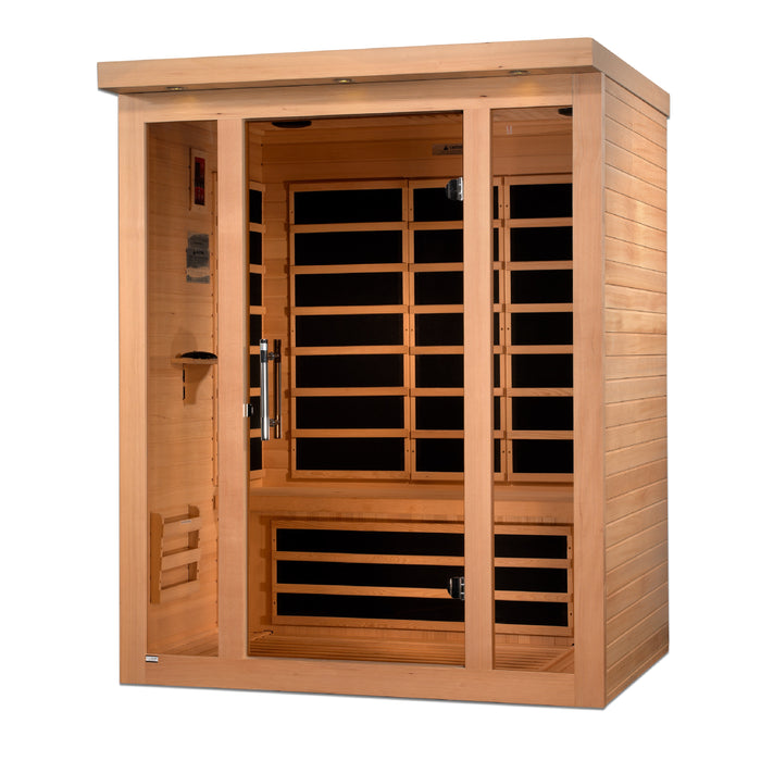Ultra Low EMF  3-Person Dynamic "Vila" FAR Infrared Sauna