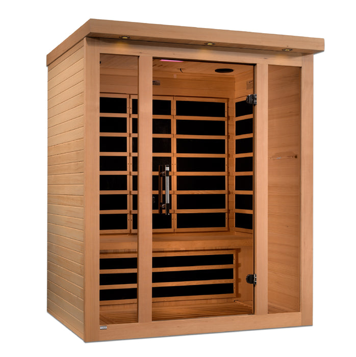 Ultra Low EMF  3-Person Dynamic "Vila" FAR Infrared Sauna