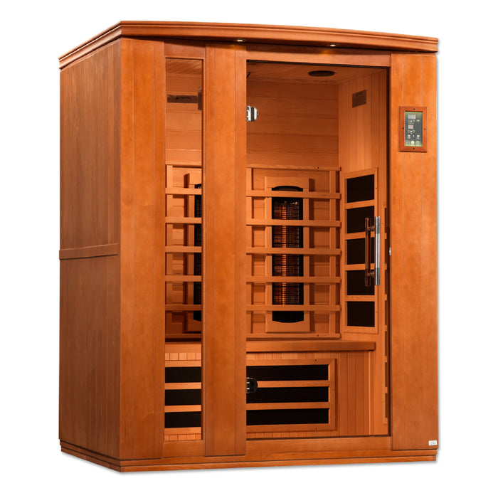Near Zero EMF  3-Person Dynamic Full Spectrum "Lugano" FAR Infrared Sauna