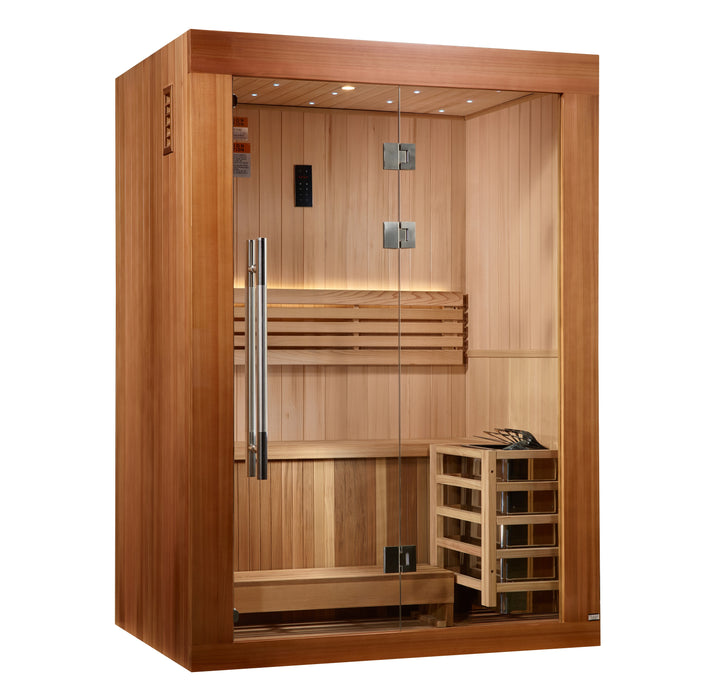 Steam Sauna  2-Person "Sundsvall Edition" Traditional Sauna