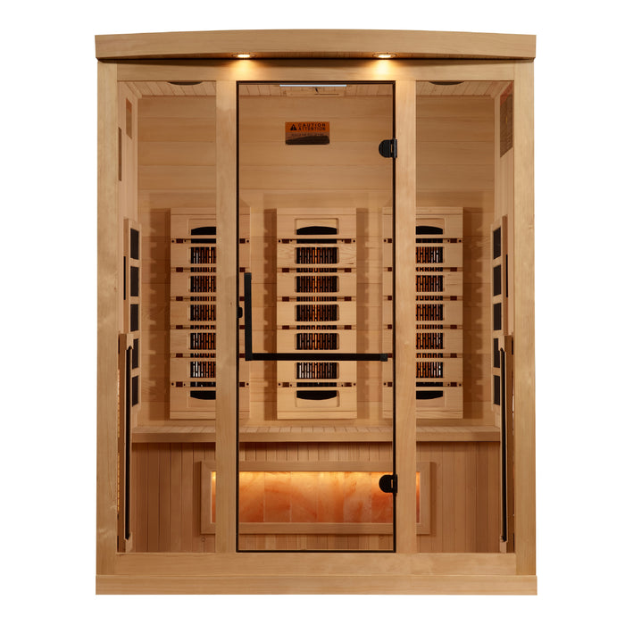 Near Zero EMF  3-Person Reserve Edition PureTech™ Full Spectrum (2025 model) Infrared Sauna