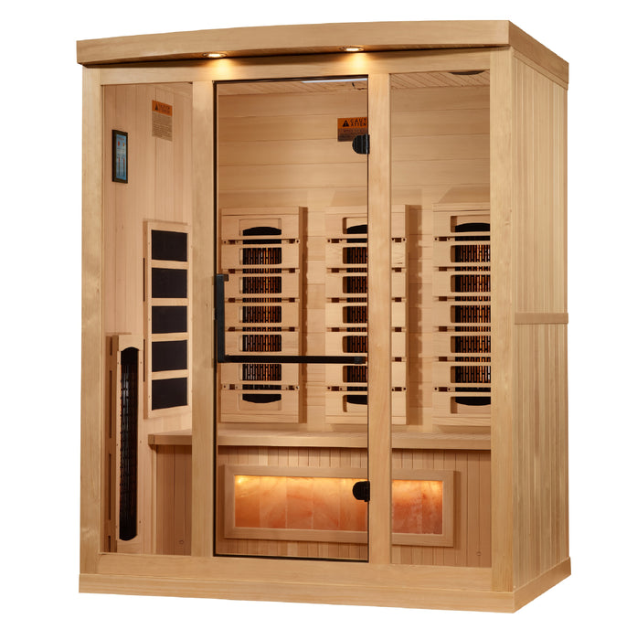 Near Zero EMF  3-Person Reserve Edition PureTech™ Full Spectrum (2025 model) Infrared Sauna