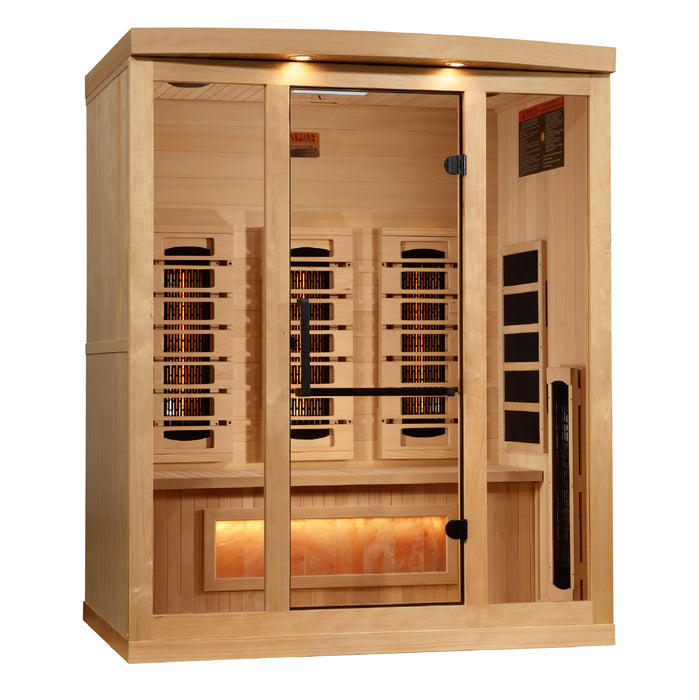 Near Zero EMF  3-Person Reserve Edition PureTech™ Full Spectrum (2025 model) Infrared Sauna