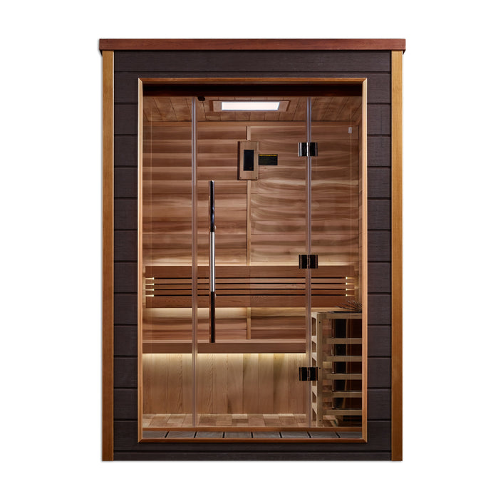 Steam Sauna  2-Person "Narvik" Traditional Sauna