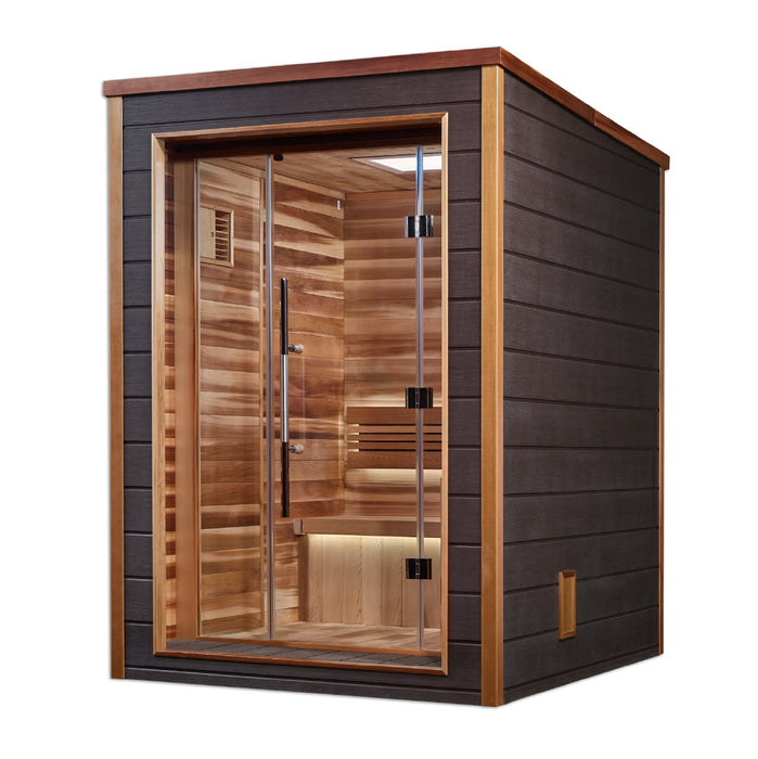Steam Sauna  2-Person "Narvik" Traditional Sauna
