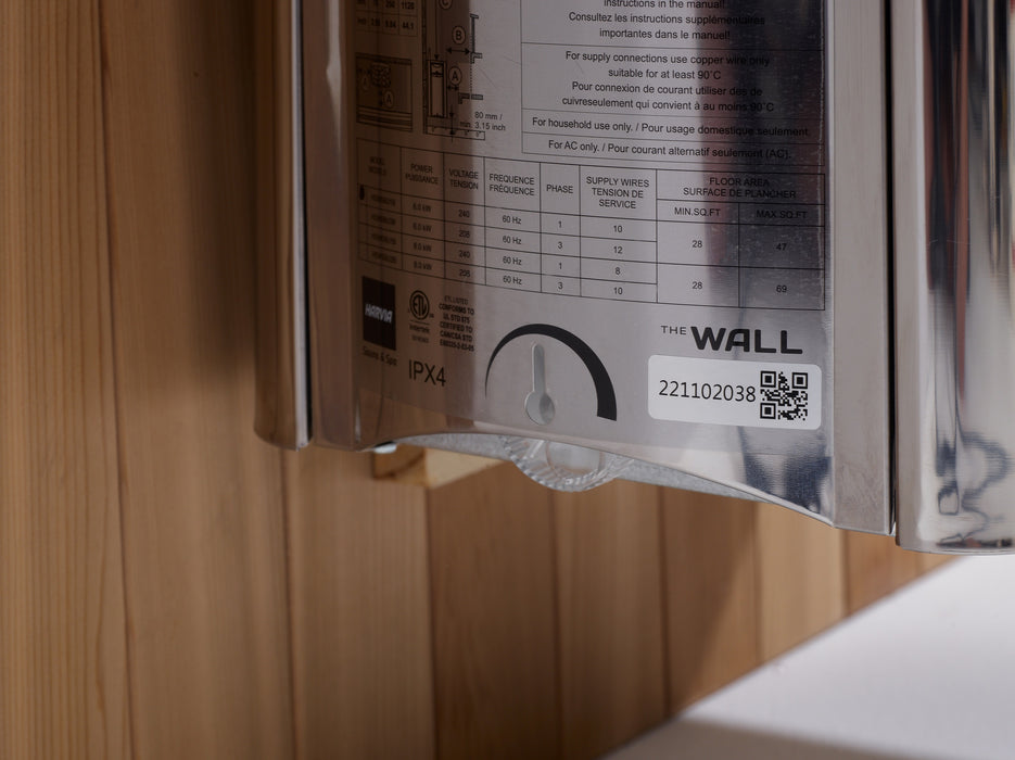 Steam Sauna  3-Person "Copenhagen Edition" Traditional Sauna