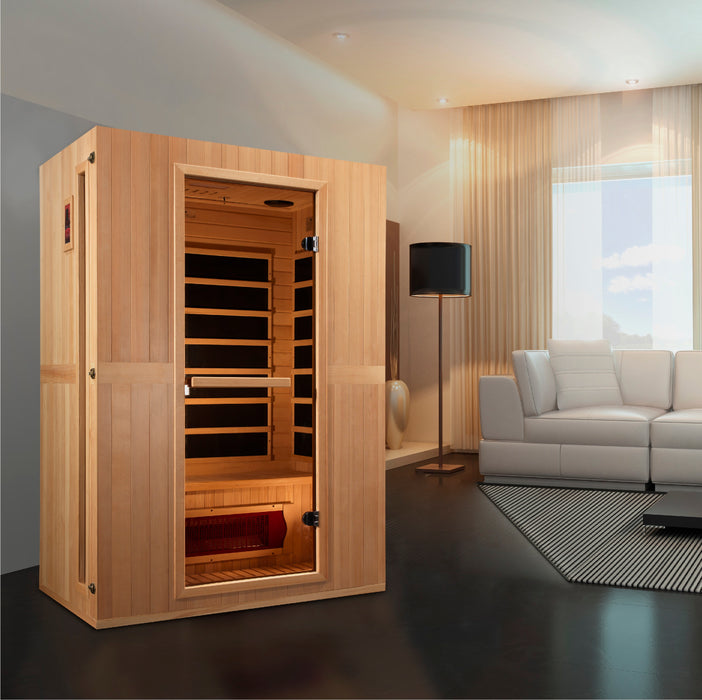 Low EMF  2-Person MX-LS2-01 Maxxus "Serenity" FAR Infrared Sauna