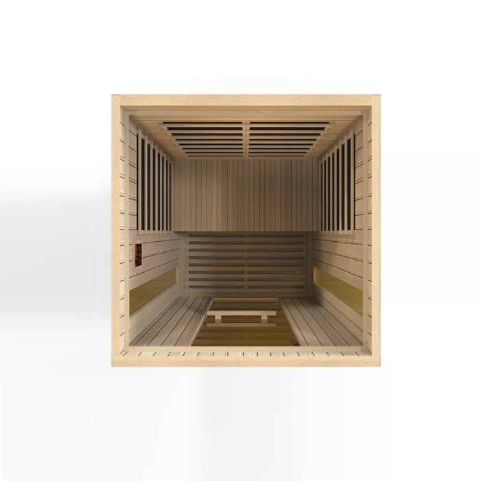 Low EMF  2-Person MX-LS2-01 Maxxus "Serenity" FAR Infrared Sauna
