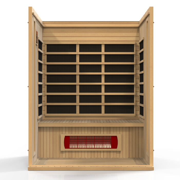 Low EMF  3-Person Maxxus "Trinity" FAR Infrared Sauna