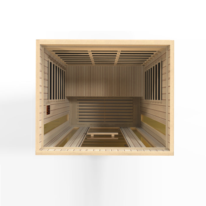 Low EMF  3-Person Maxxus "Trinity" FAR Infrared Sauna