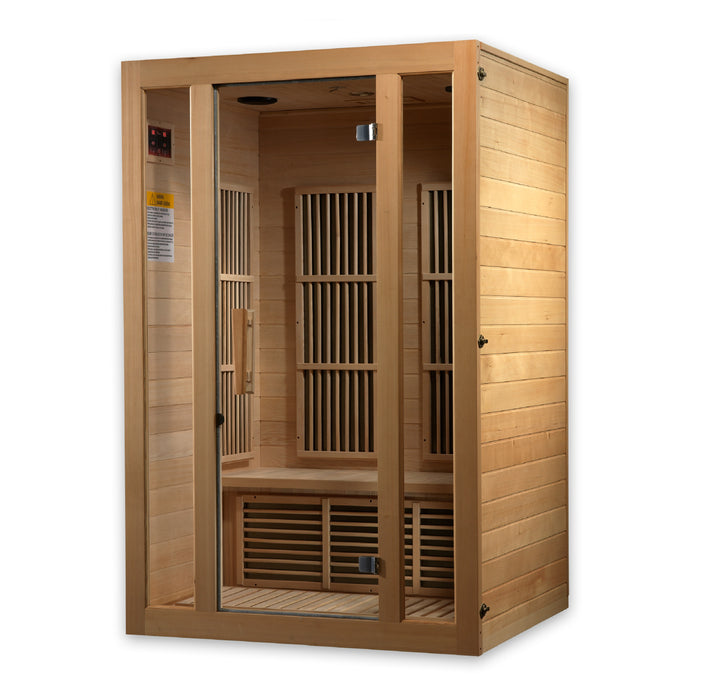 Low EMF  2-Person Maxxus "Seattle" FAR Infrared Sauna