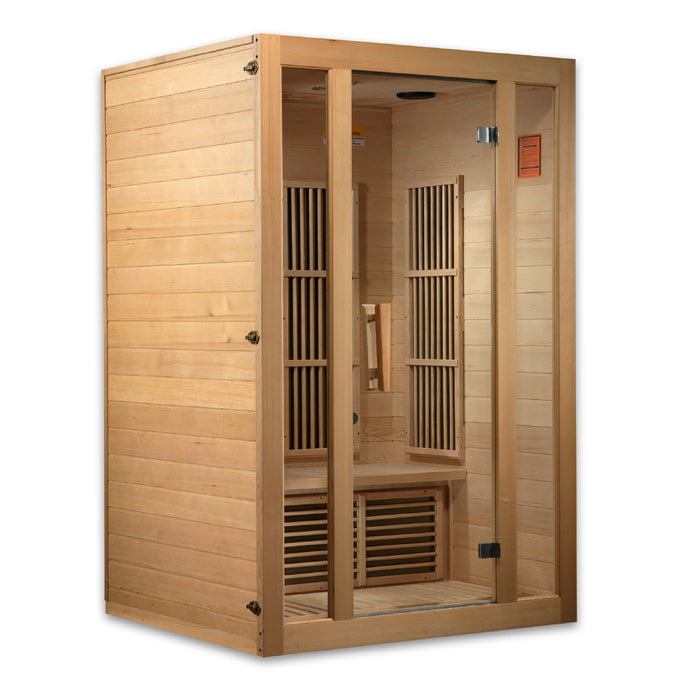 Low EMF  2-Person Maxxus "Seattle" FAR Infrared Sauna