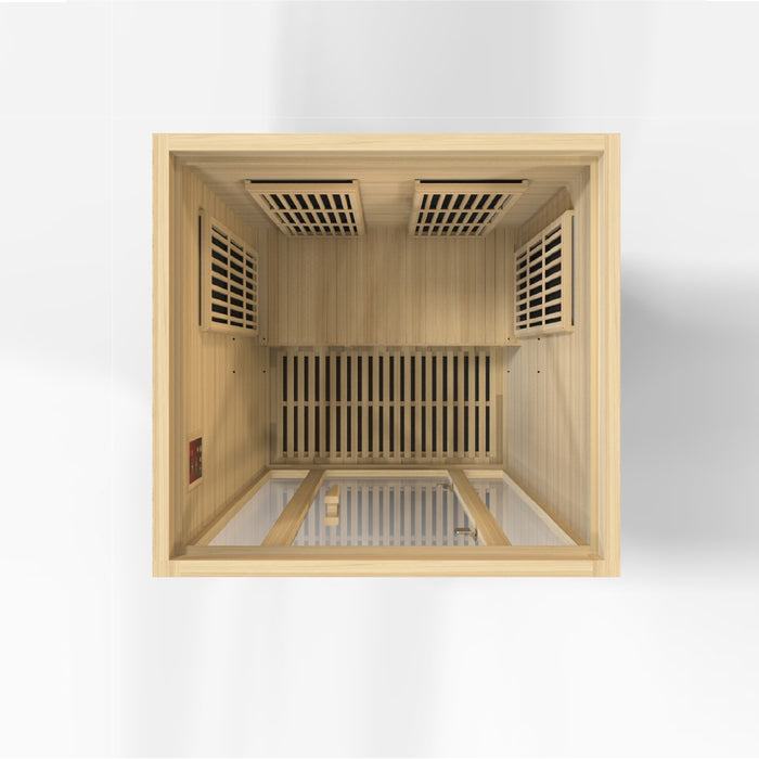 Low EMF  2-Person Maxxus "Seattle" FAR Infrared Sauna