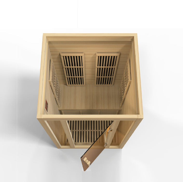 Low EMF  2-Person Maxxus "Seattle" FAR Infrared Sauna