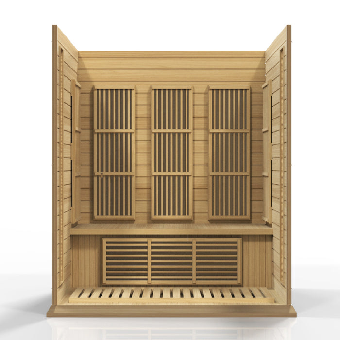 Low EMF  3-Person Maxxus FAR Infrared Sauna