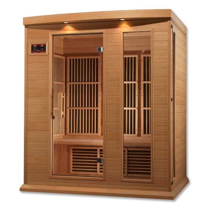 Low EMF  3-Person Maxxus FAR Infrared Sauna