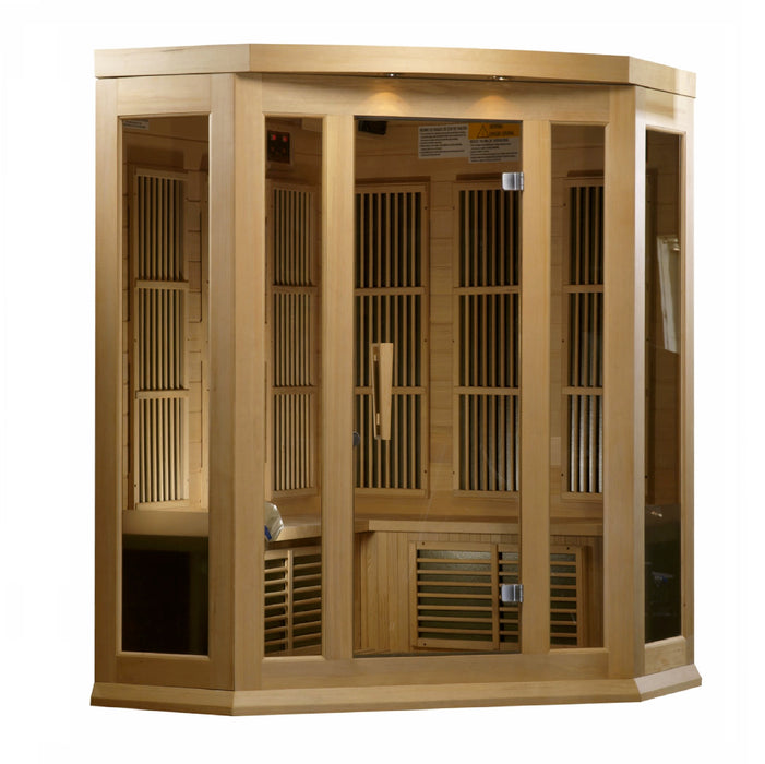 Low EMF  3-Person Maxxus FAR Infrared Sauna