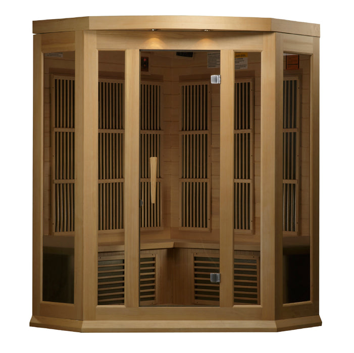 Low EMF  3-Person Maxxus FAR Infrared Sauna