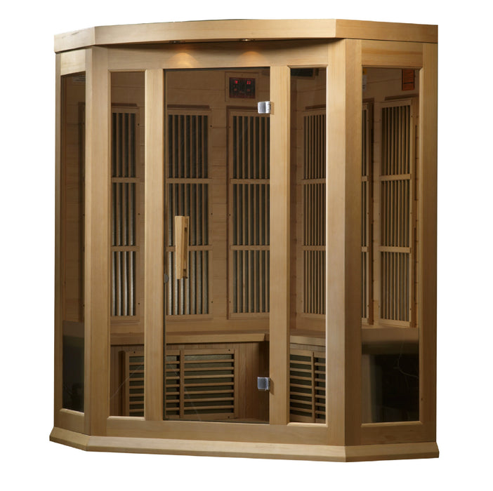 Low EMF  3-Person Maxxus FAR Infrared Sauna