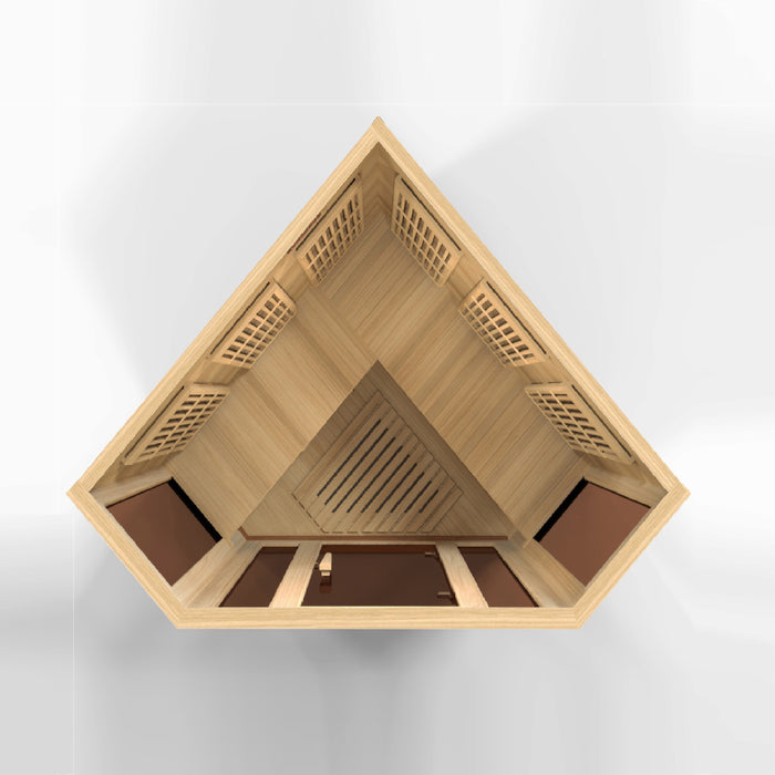 Low EMF  3-Person Maxxus FAR Infrared Sauna