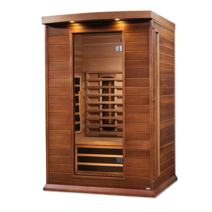 Near Zero EMF  2-Person Maxxus Full Spectrum FAR Infrared Sauna