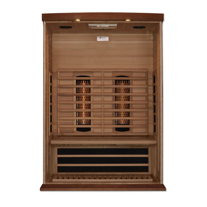 Near Zero EMF  2-Person Maxxus Full Spectrum FAR Infrared Sauna