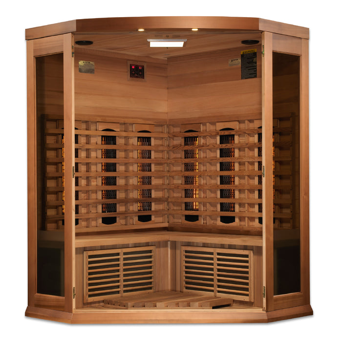 Near Zero EMF  3-Person Maxxus Full Spectrum FAR Infrared Sauna